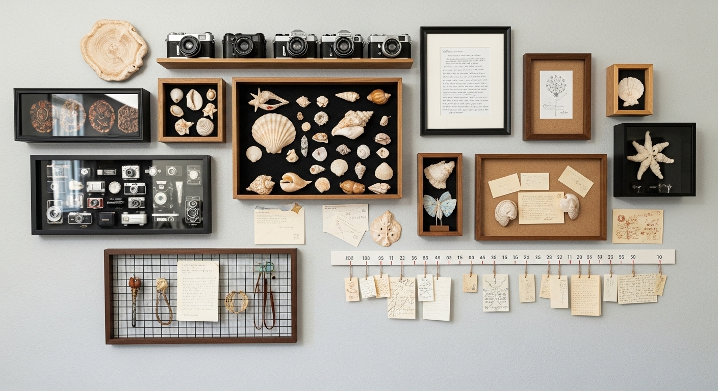 Wall-Mounted Collectibles & Shadow Boxes