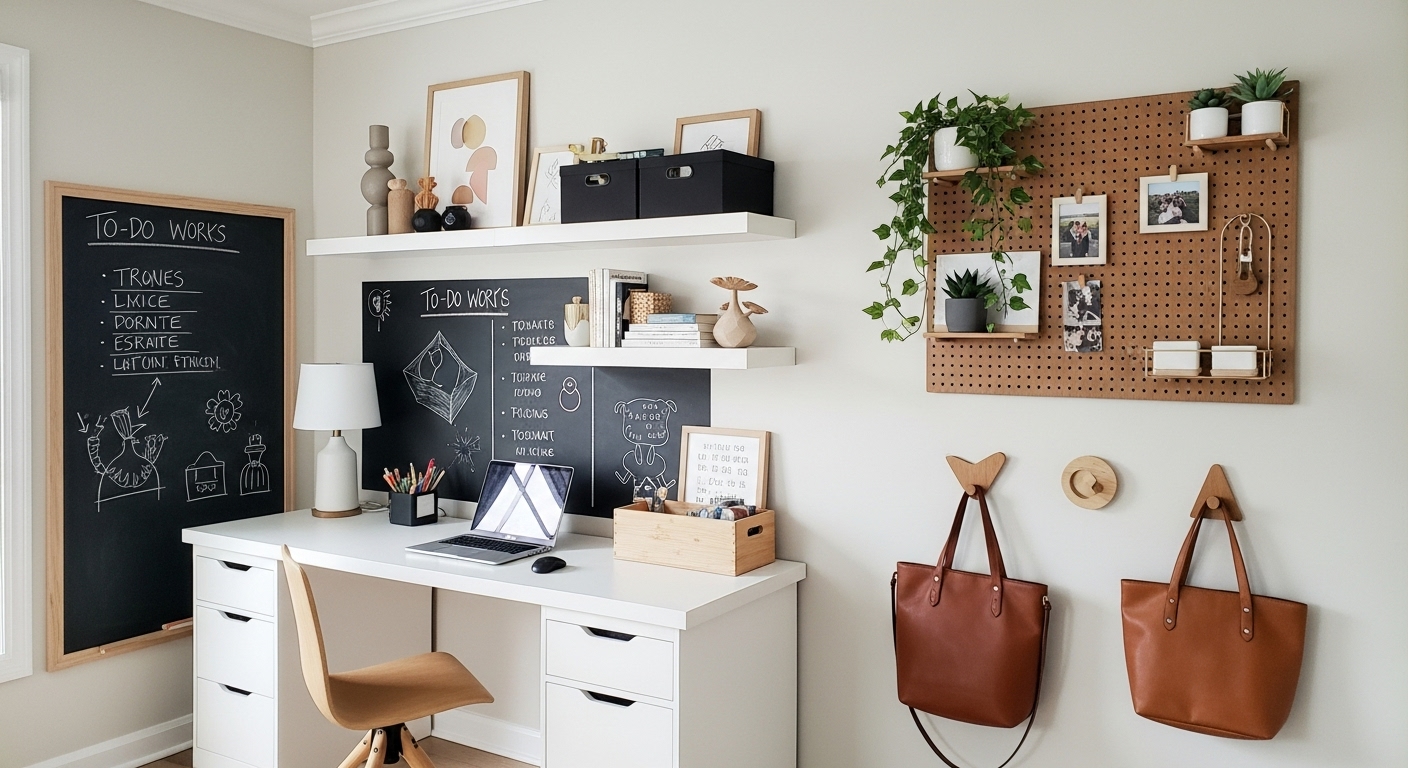 Functional Wall Decor (Form Meets Utility)