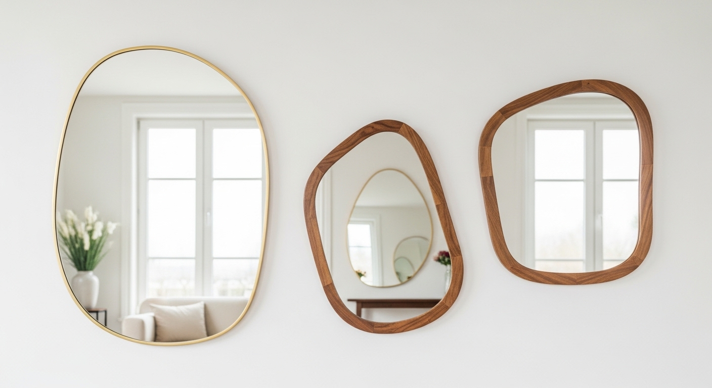 Mirror Arrangements with Artistic Frames