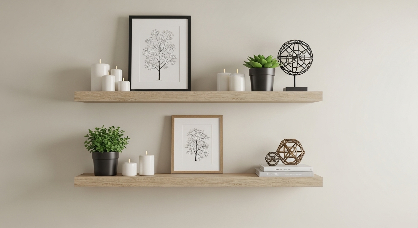 Install Floating Shelves