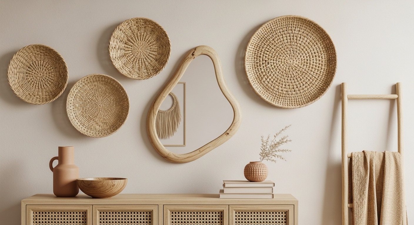 Lean Into Natural Materials and Organic Shapes