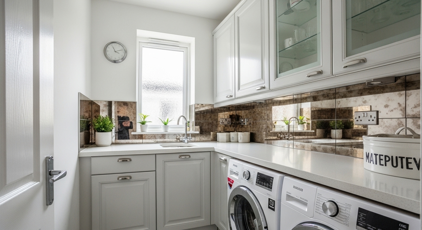 Use Light Colors and Glossy Finishes