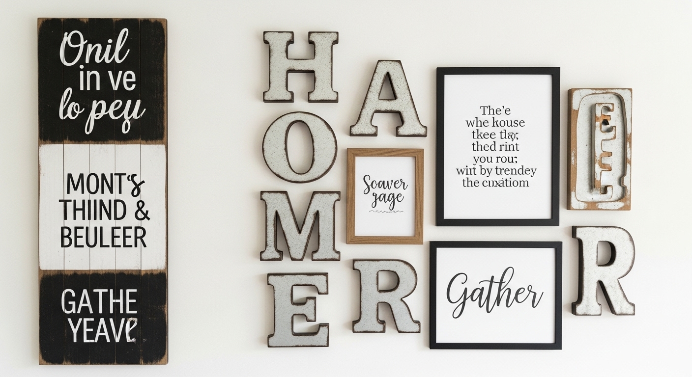 Display Typography or Quote Art
