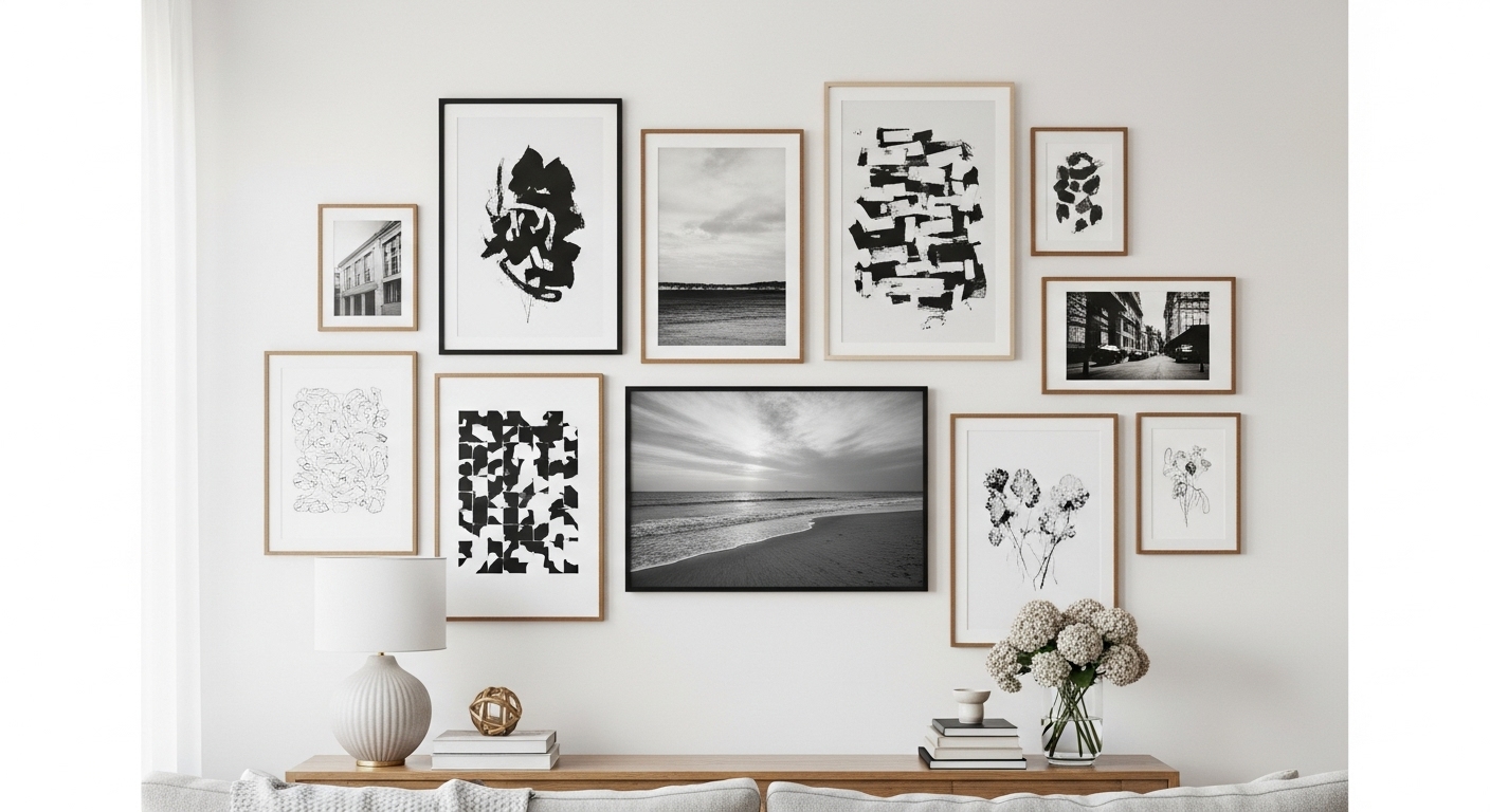 Framed Art Gallery Wall