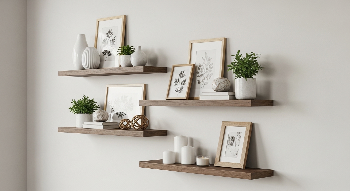 Layered Shelving for Style and Function