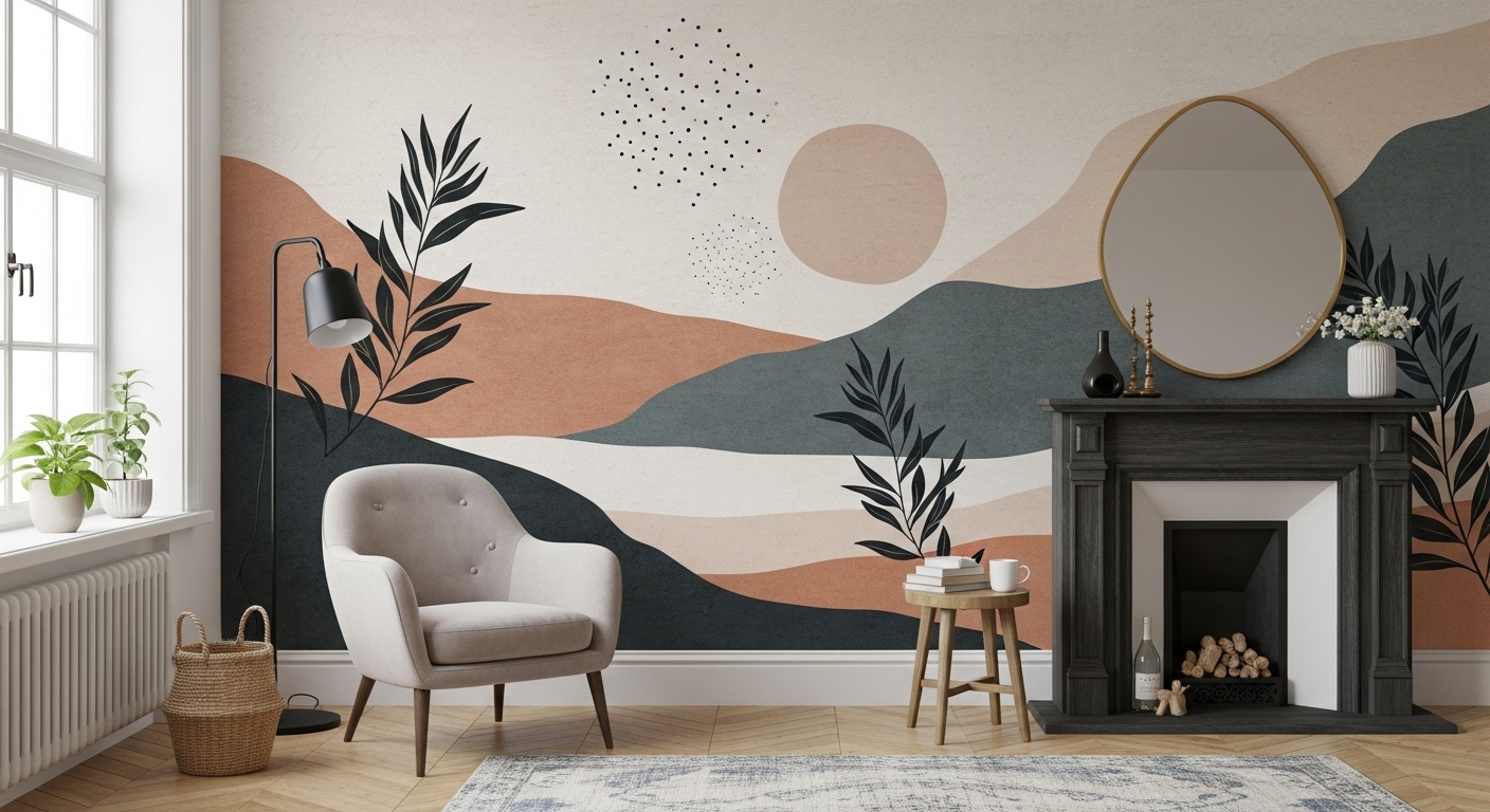 Statement Wallpaper or Wall Murals