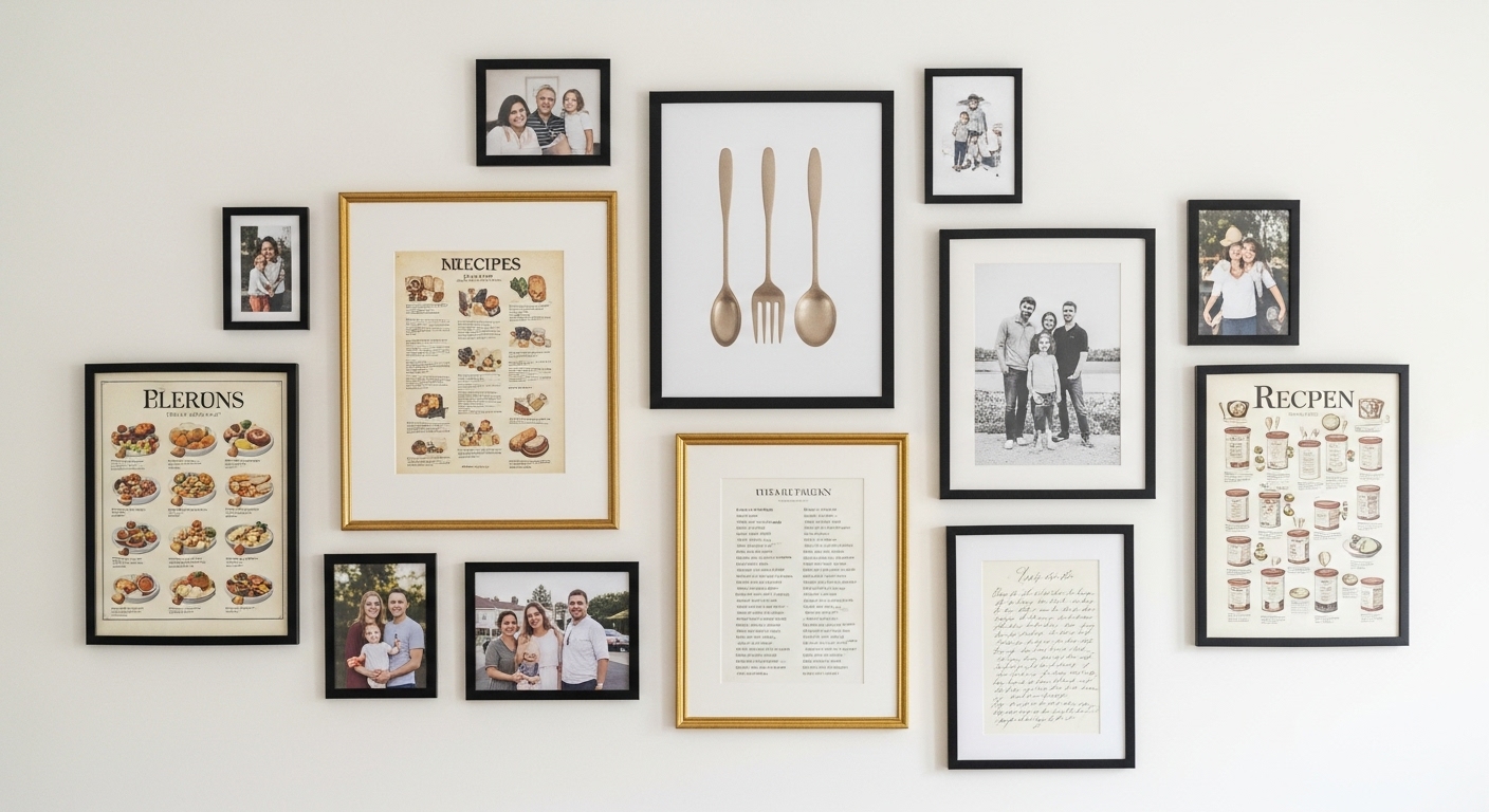 Gallery Walls With a Culinary Twist