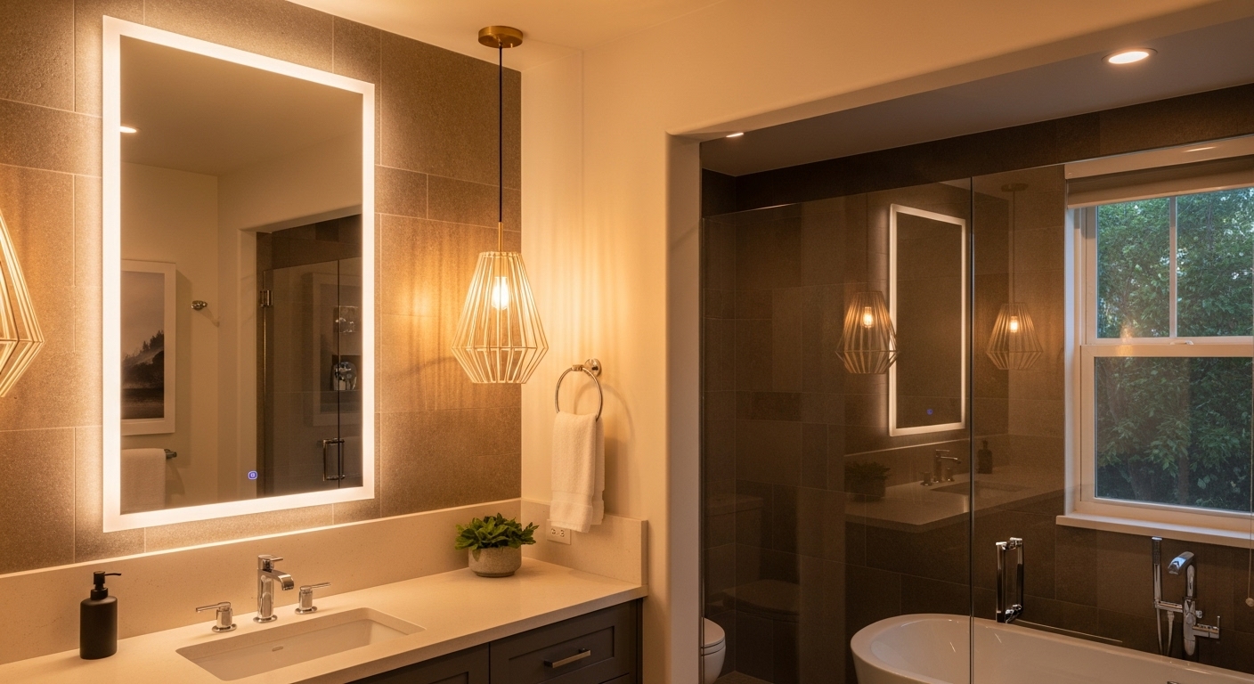 Warm Lighting with Dimmable Controls