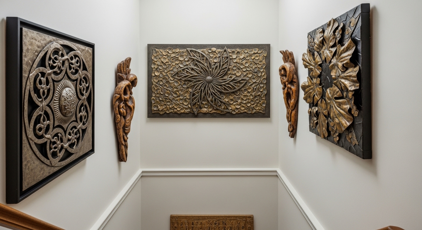 Mount Sculptural or 3D Wall Art