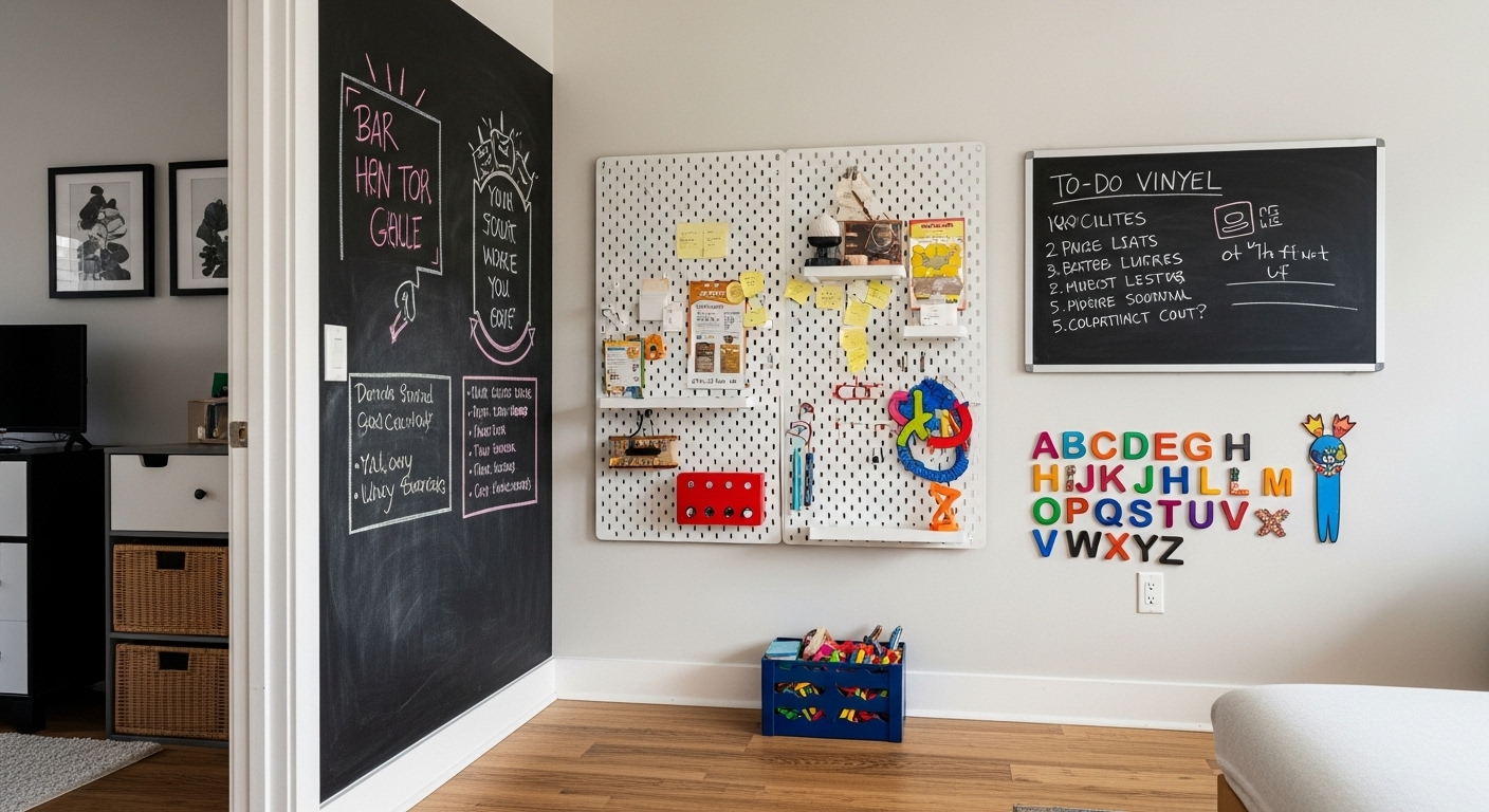 Interactive Art Walls for Families or Guests