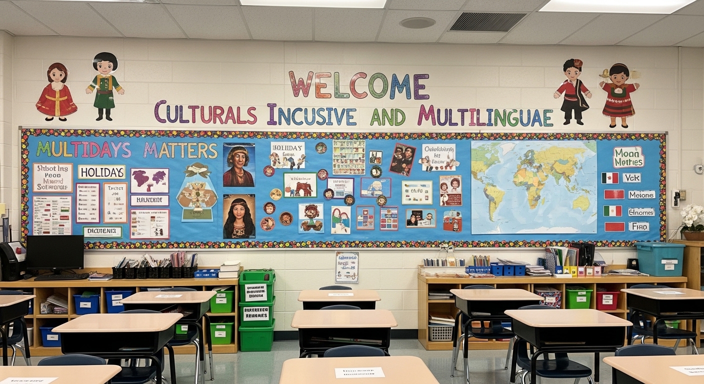 Culturally Inclusive and Multilingual Displays