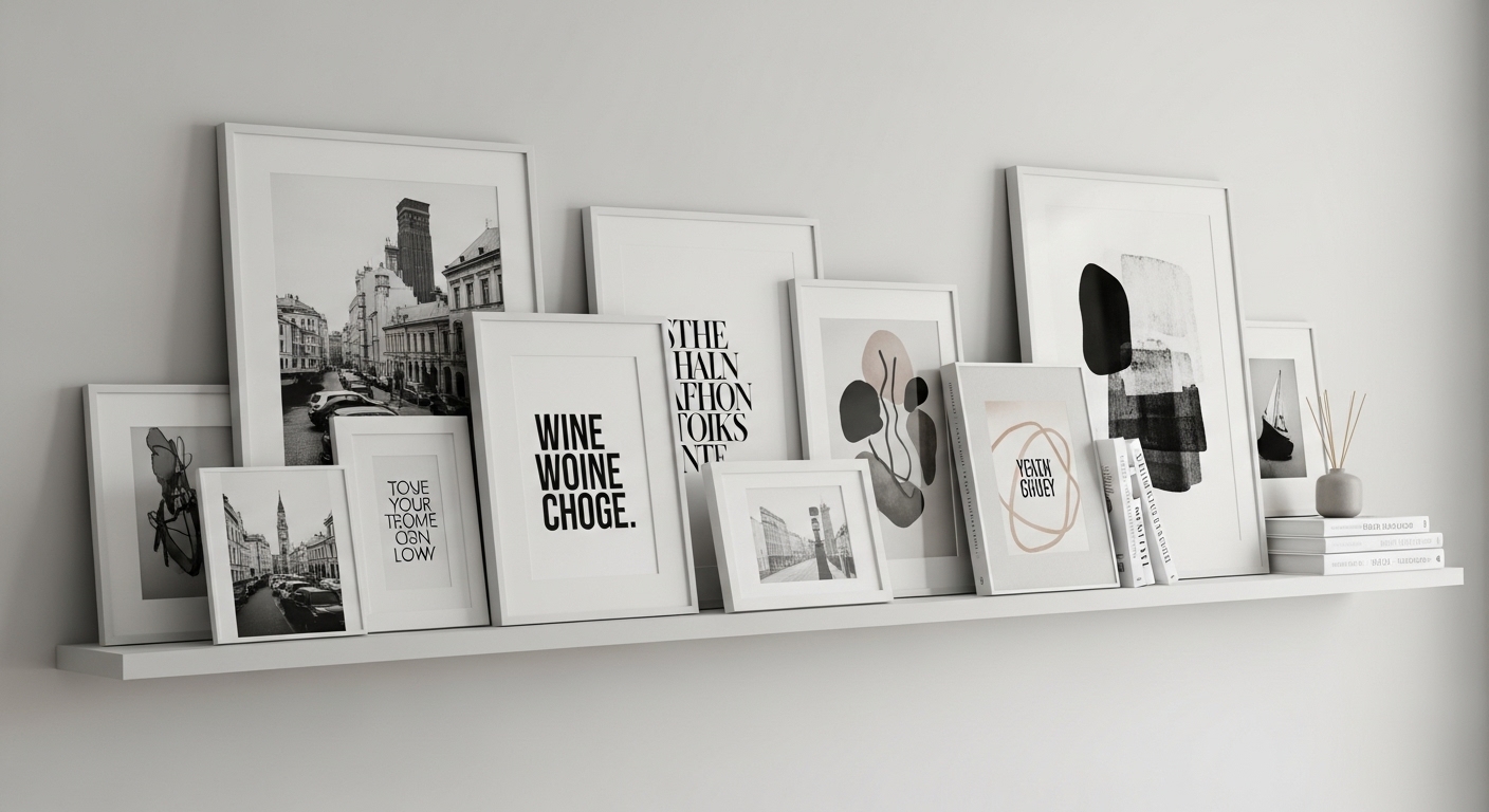 Install a Minimalist Picture Ledge