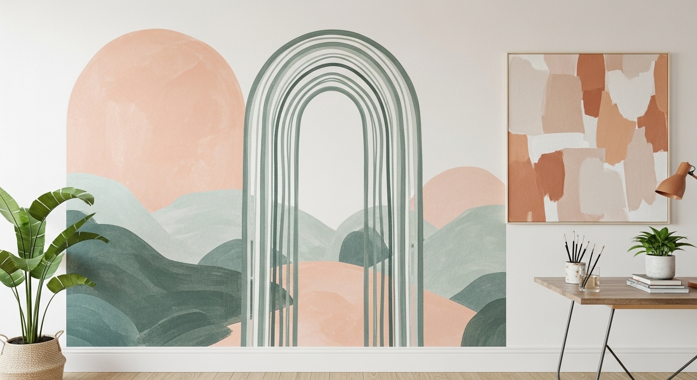 Custom Murals and Peel-and-Stick Wallpapers