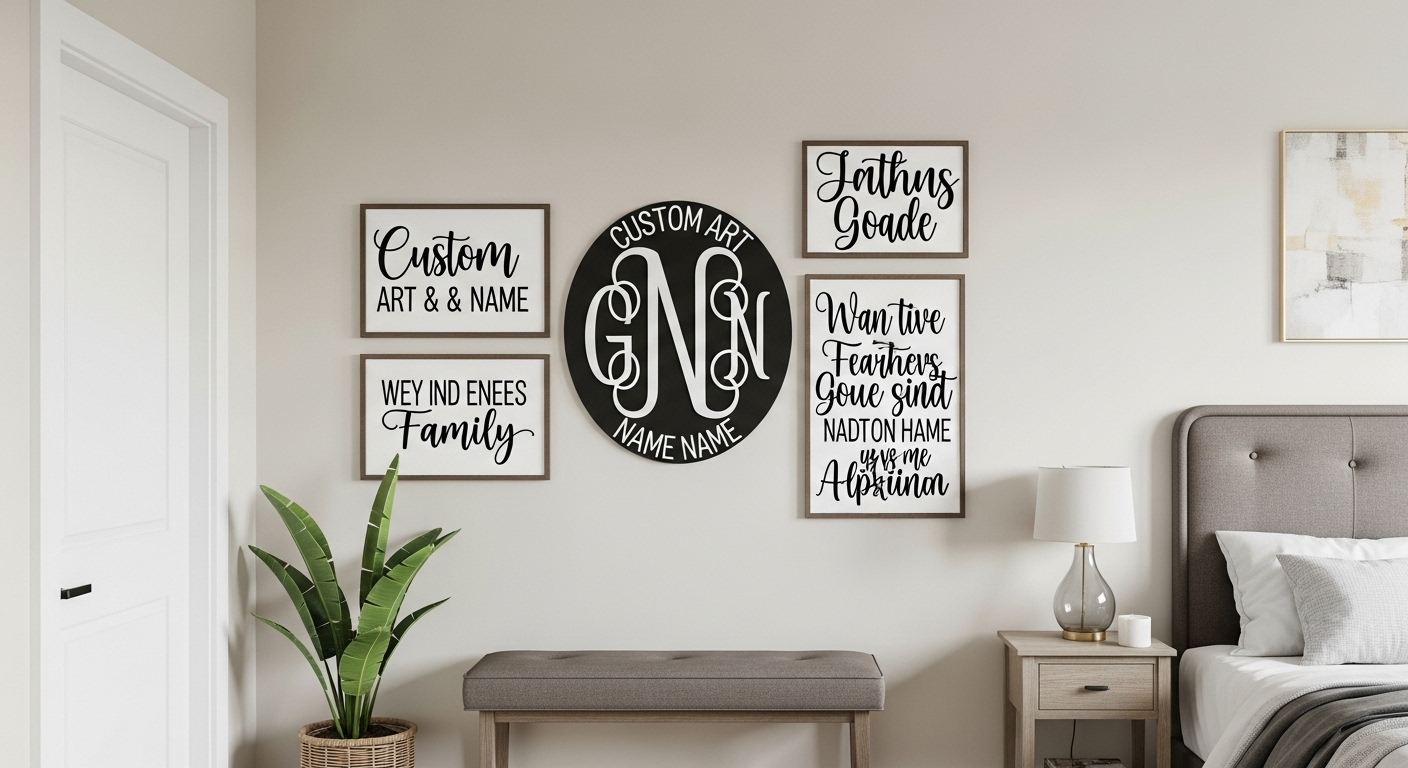 Personalized Art & Name Signs