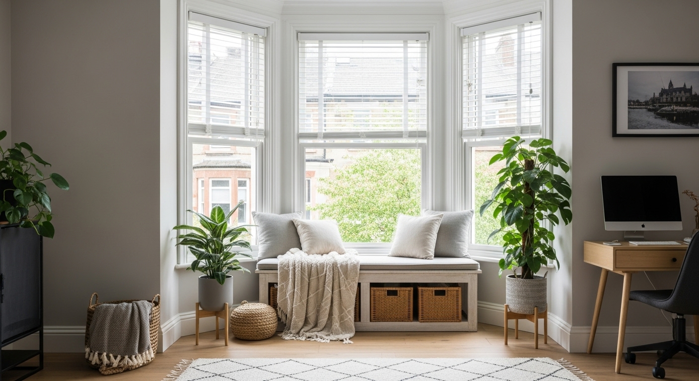 Cozy Bay Window Decor