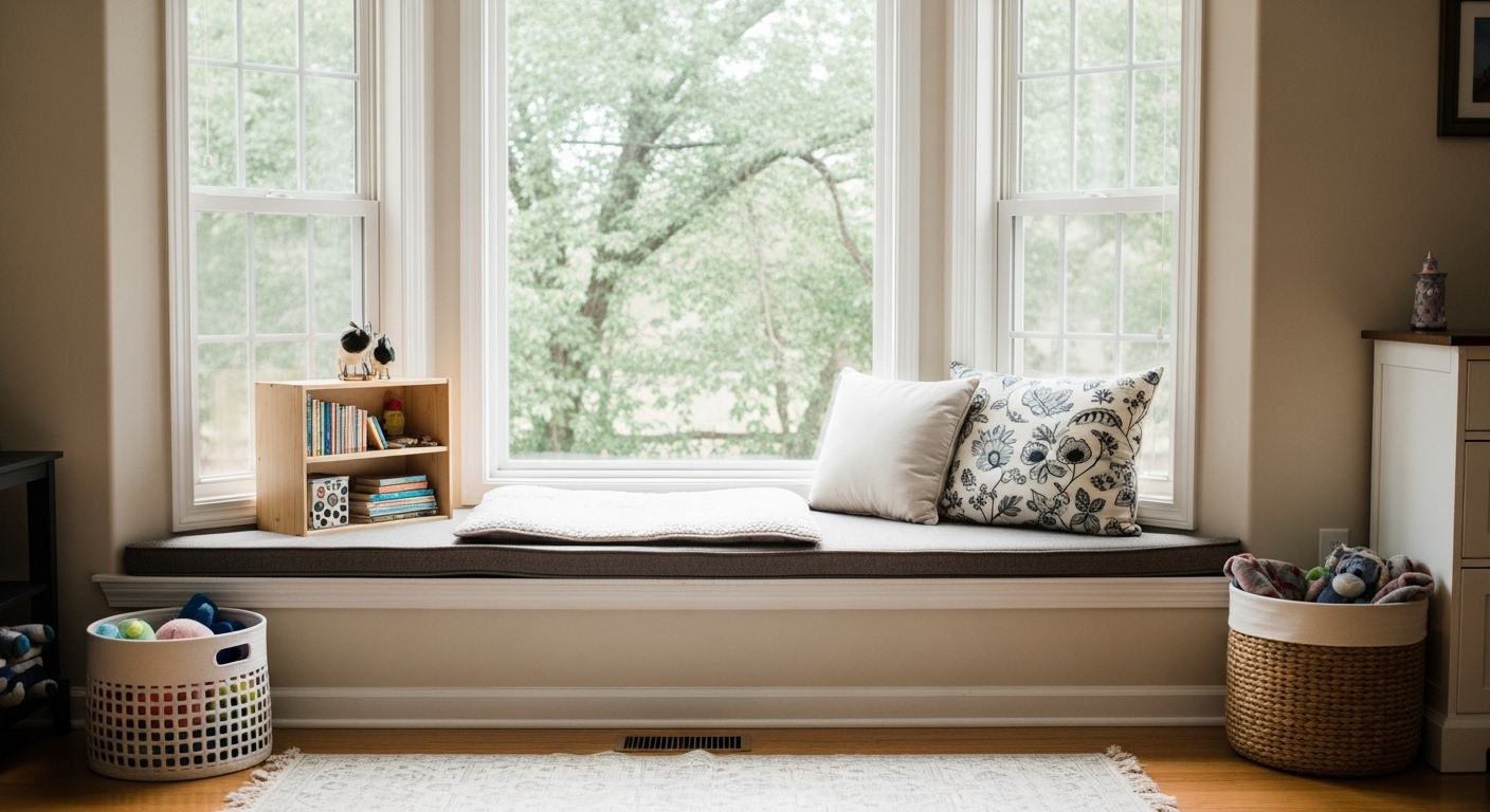 Add a Pet Nook or Child’s Reading Corner