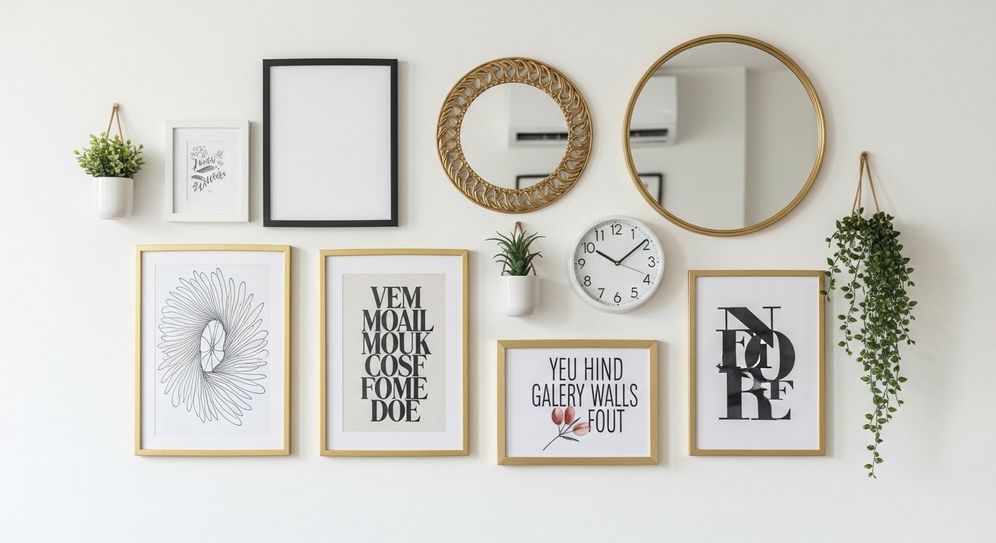 Mixed Media Gallery Walls