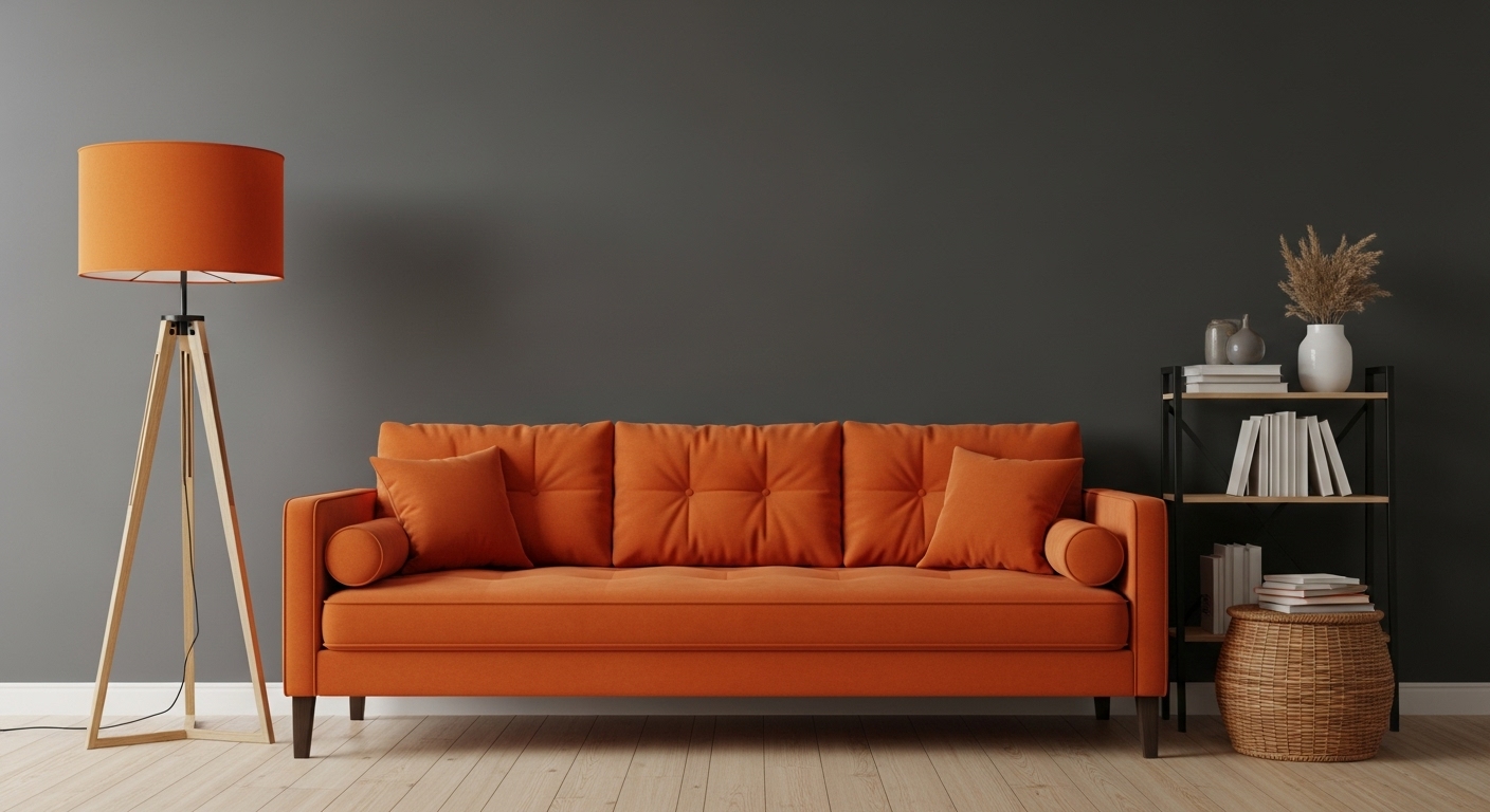 Burnt Orange – Warm and Energizing