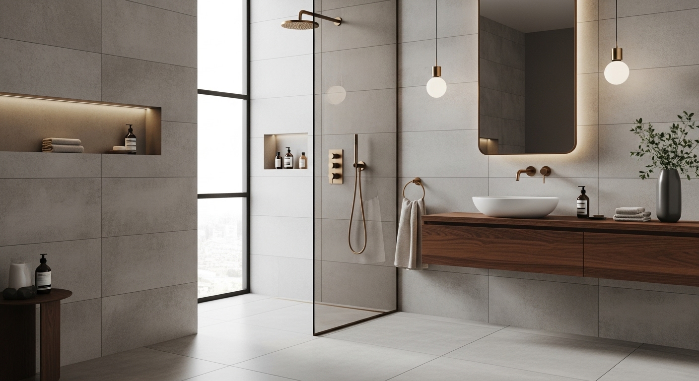 Concrete-Look Tiles