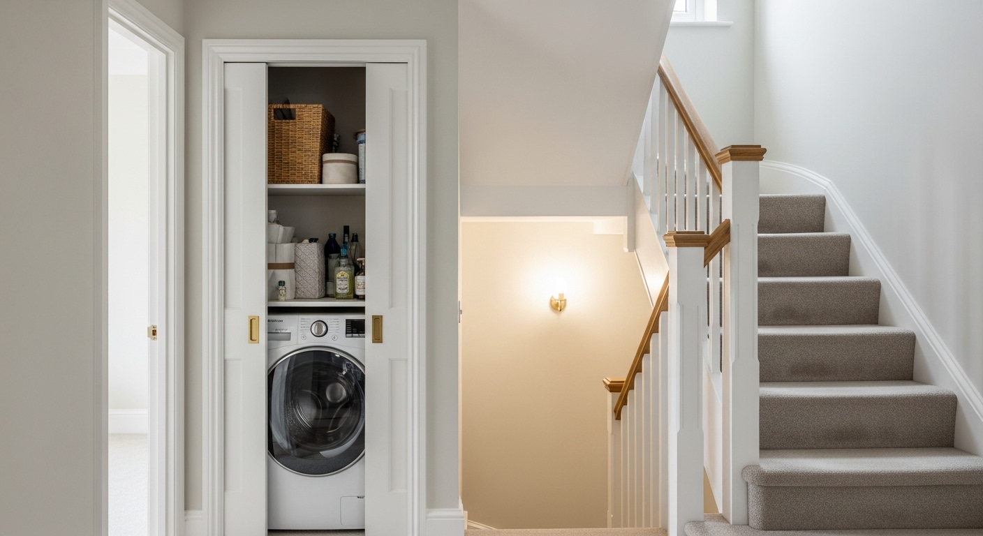 Utility Rooms in Hallways or Under Stairs