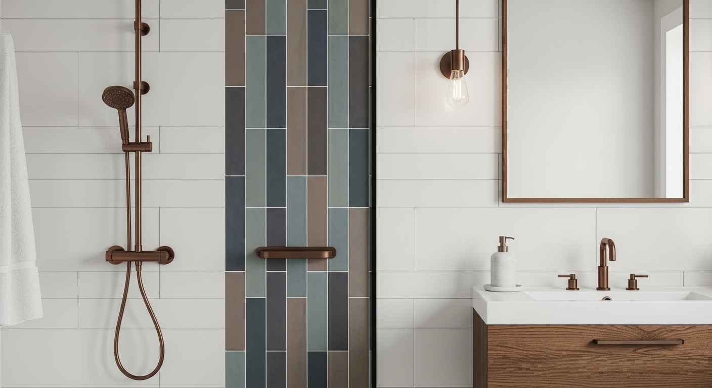 Stacked Vertical Tiles
