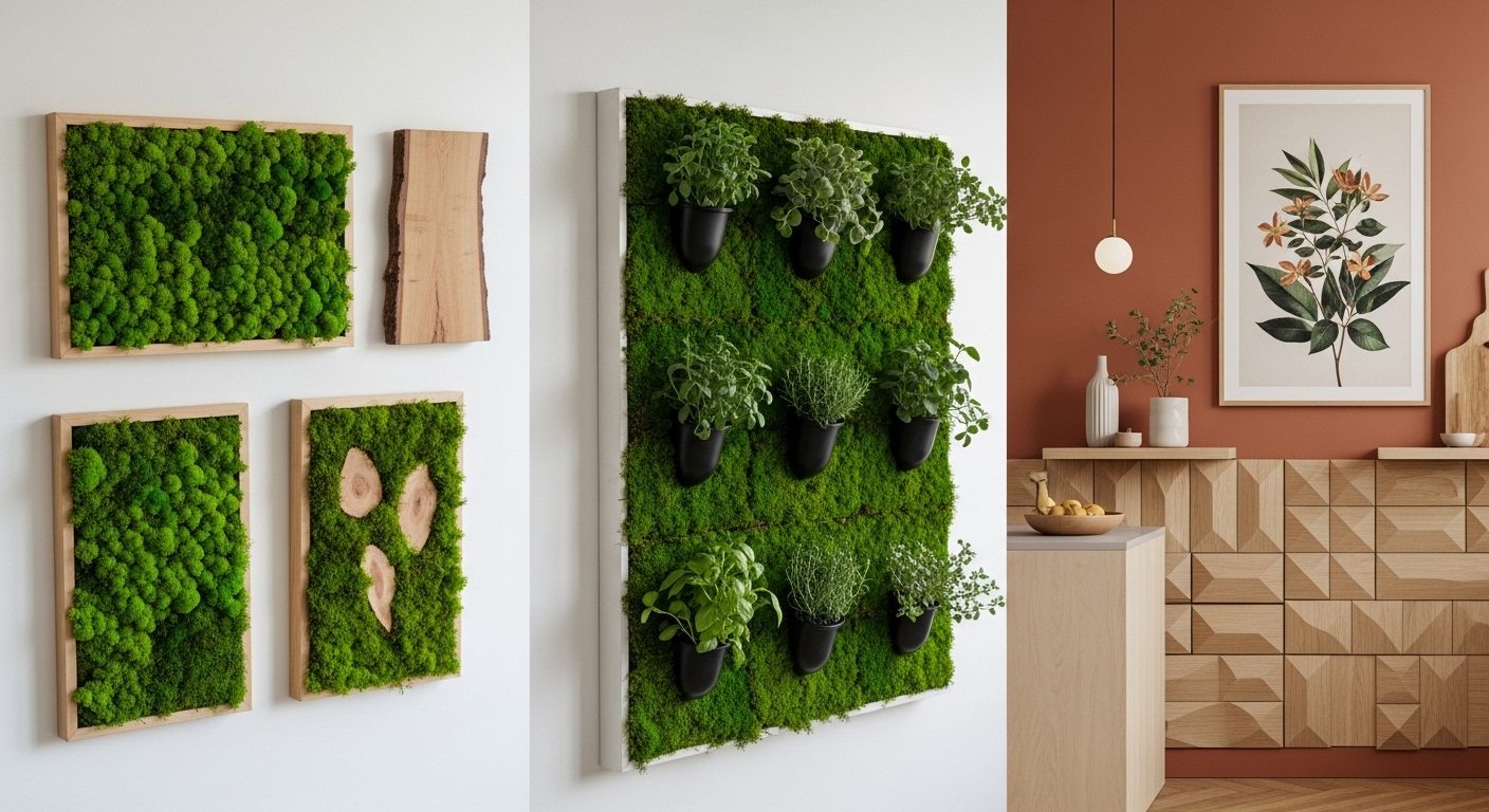 Nature-Infused Wall Elements