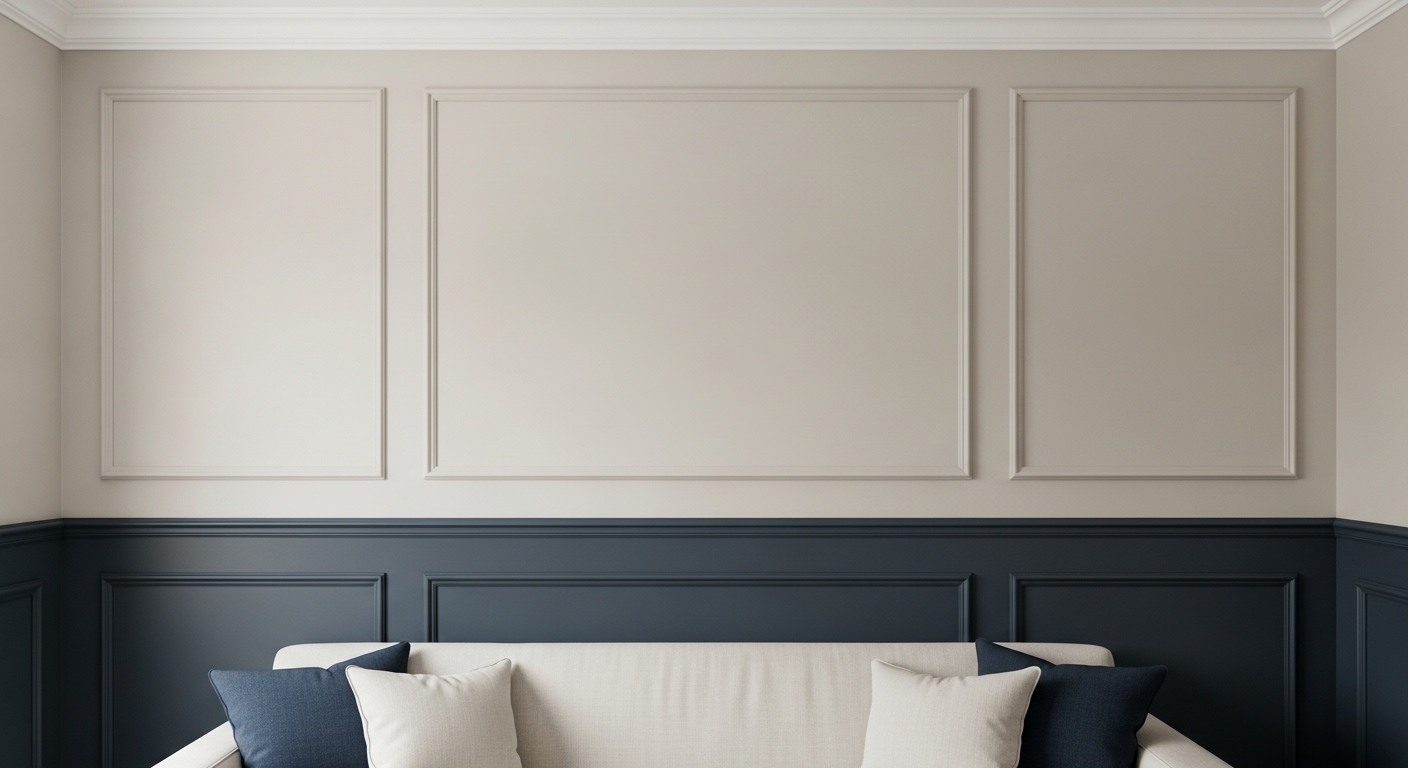 Modern Wall Molding and Paneling