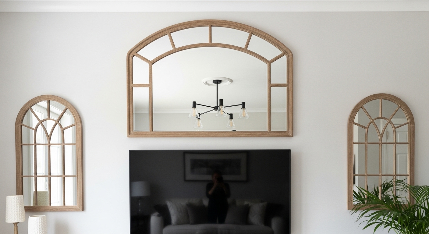 Oversized Framed Mirror