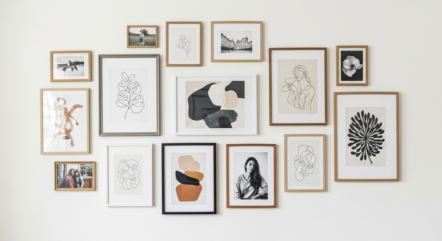 Create a Thoughtful Gallery Wall