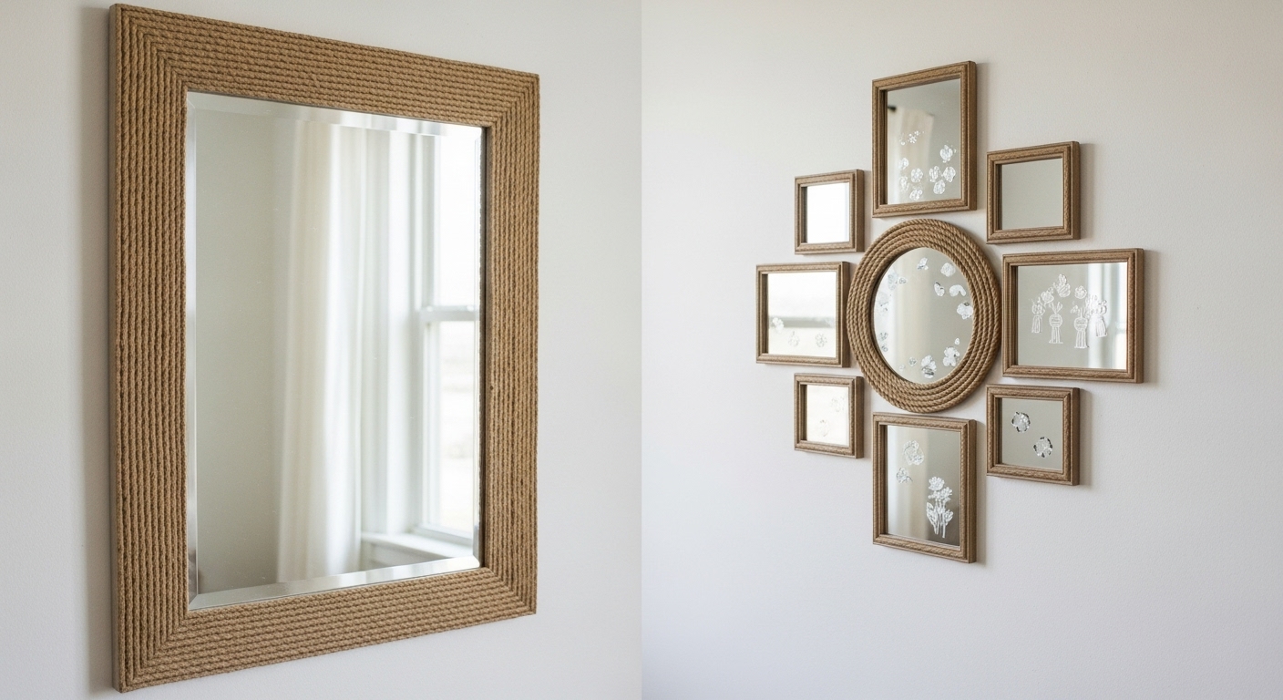 DIY Mirror Art and Frames
