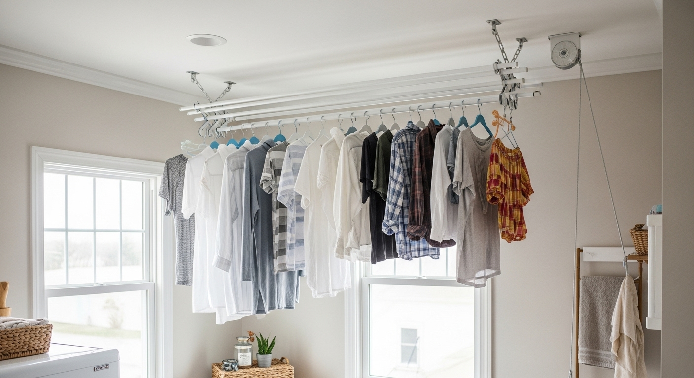 Overhead Drying Racks