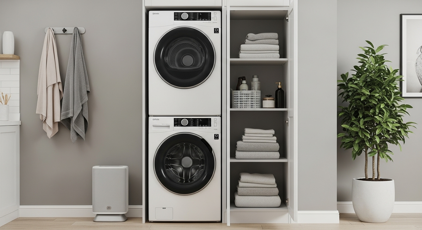 Stackable Washer-Dryer Units