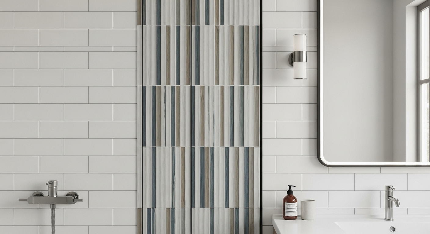 Stacked Vertical Tiles