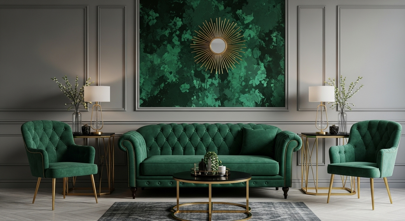 Emerald Green – Bold, Luxe, and Trend-Forward