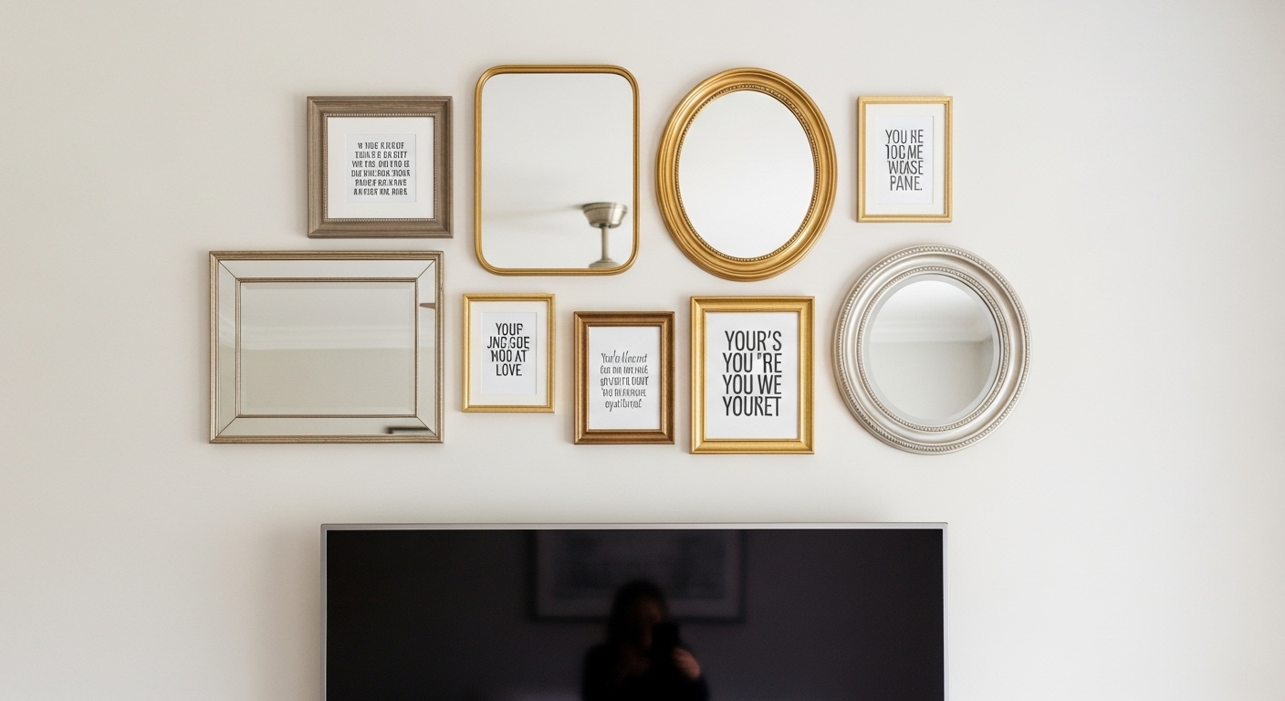 Mix of Mirrors and Art