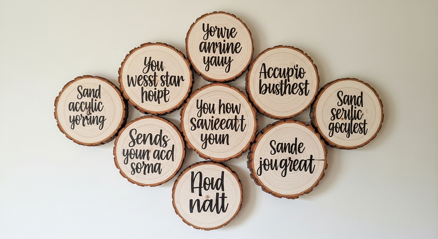 Wood Slice Wall Art