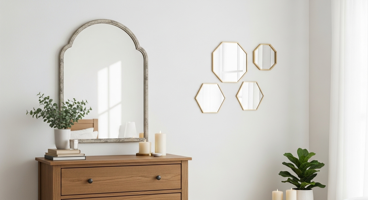 Use Mirrors as Statement Pieces