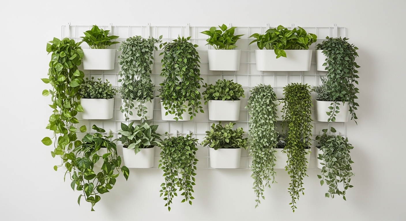 Add Greenery with Vertical Plant Walls
