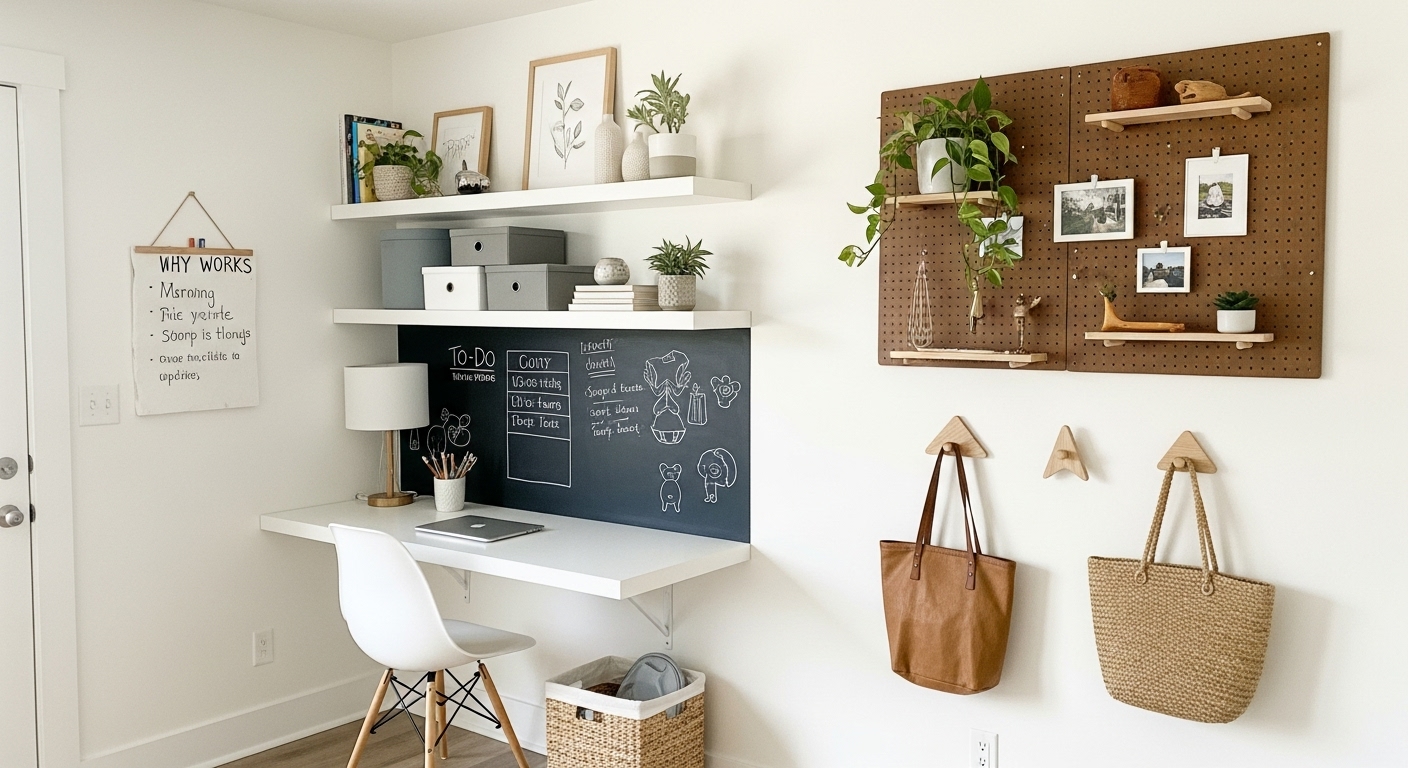 Functional Wall Decor (Form Meets Utility)