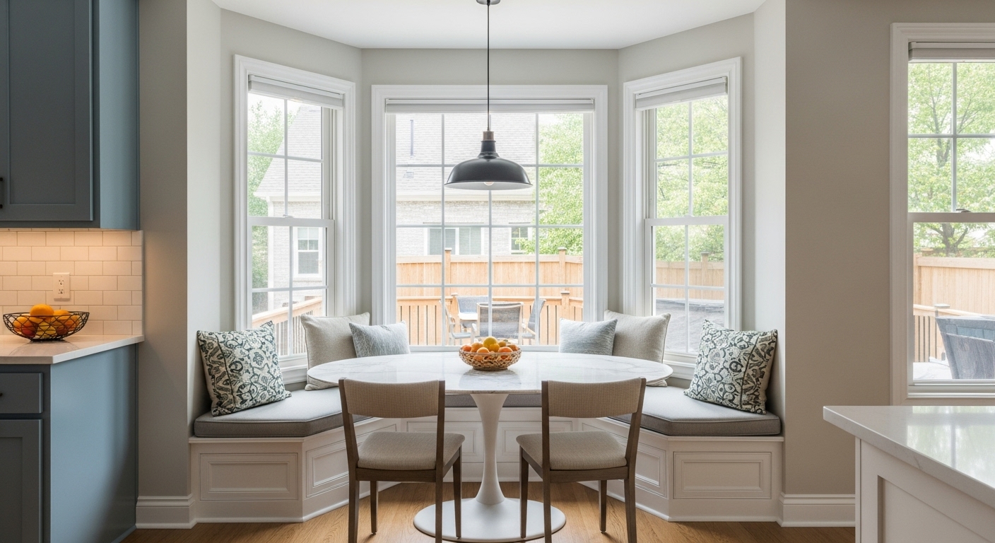Turn It Into a Stylish Breakfast Nook