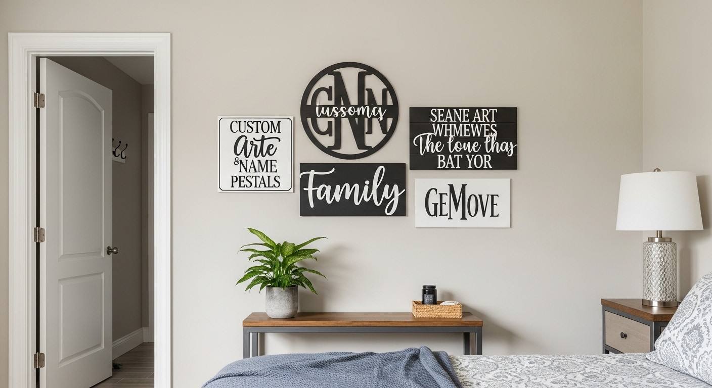 Personalized Art & Name Signs