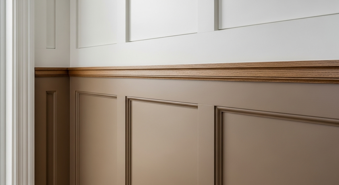 Add Wall Paneling or Wood Trim