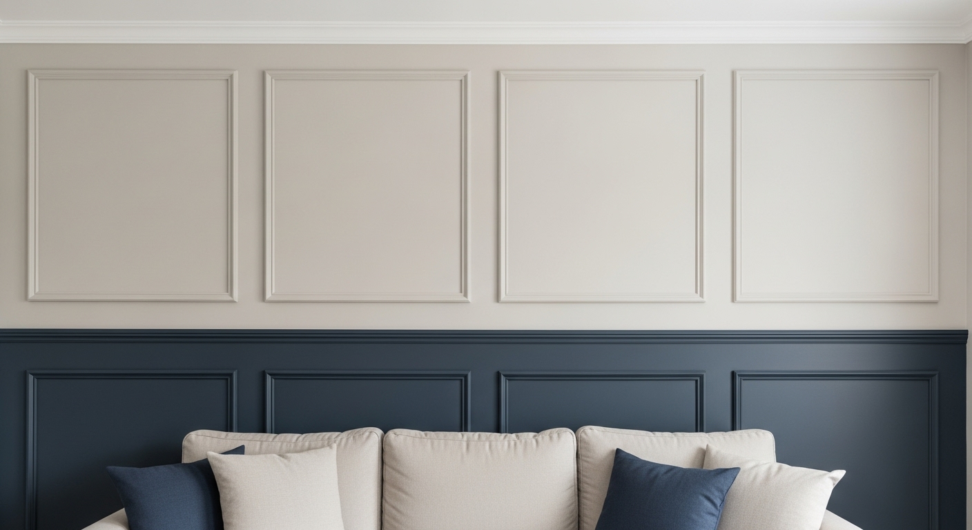 Modern Wall Molding and Paneling