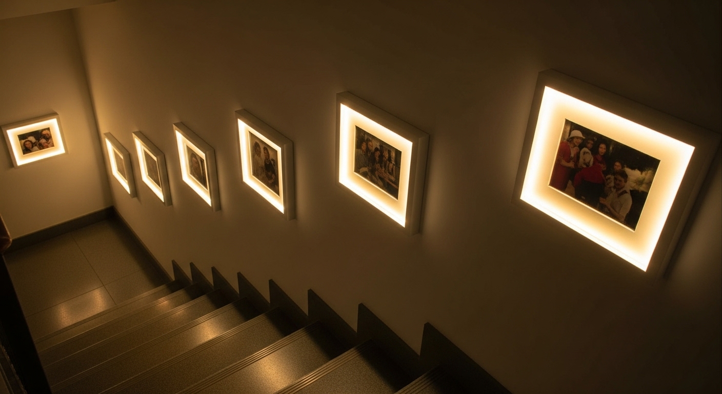Use Lighted Picture Frames