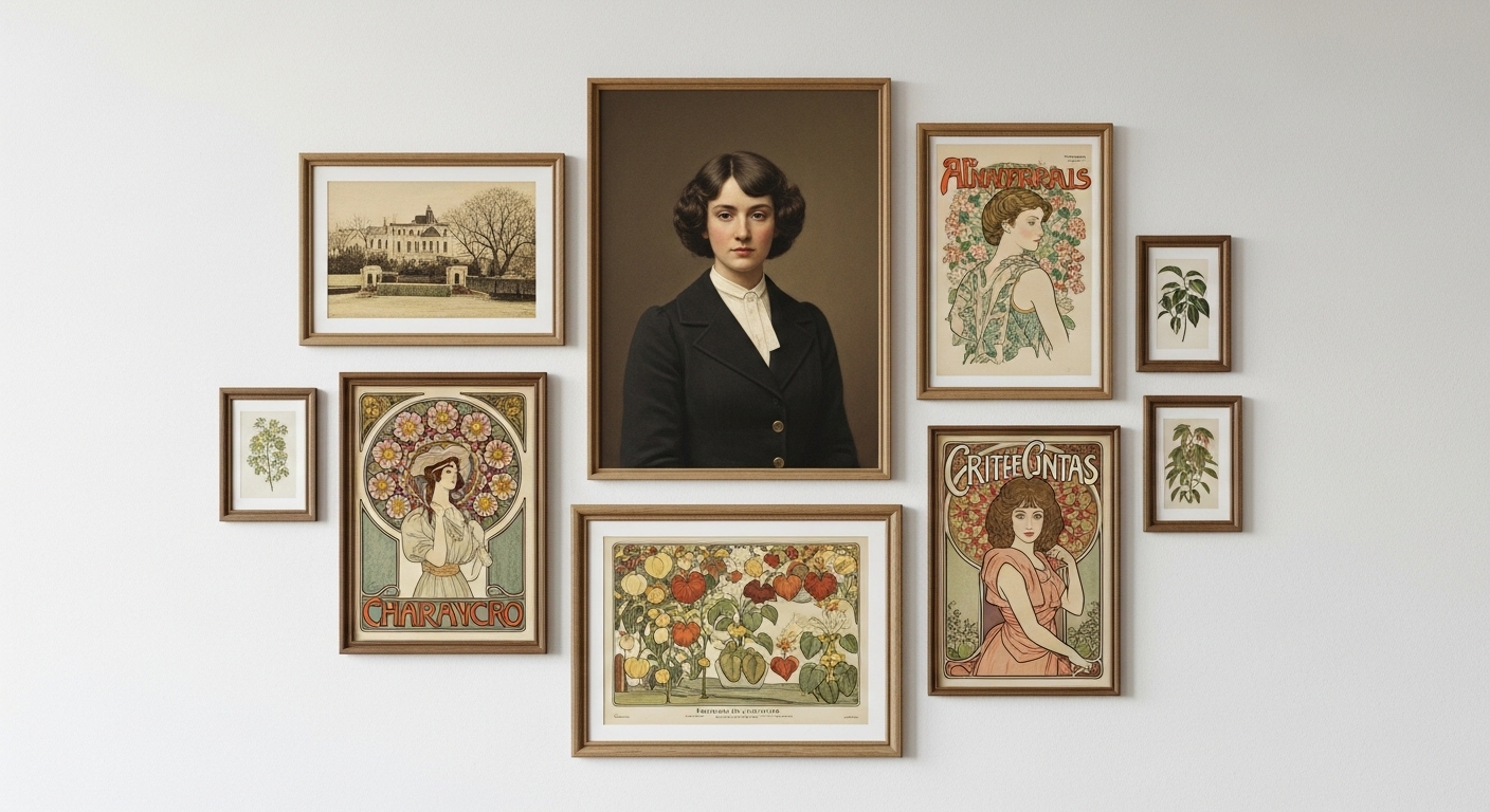 Create a Vintage-Inspired Art Arrangement