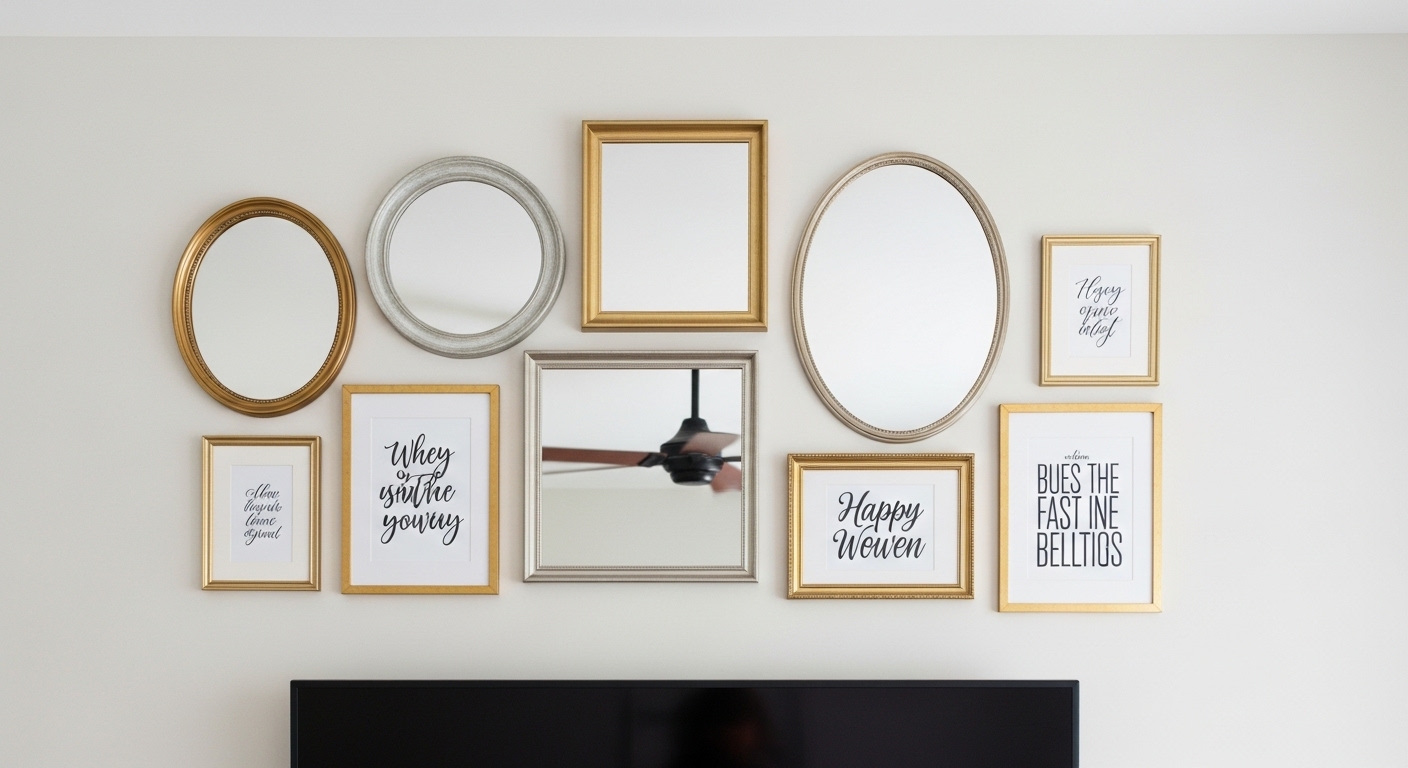 Mix of Mirrors and Art
