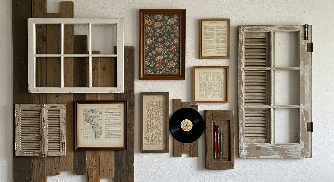 Upcycled & Sustainable Wall Decor