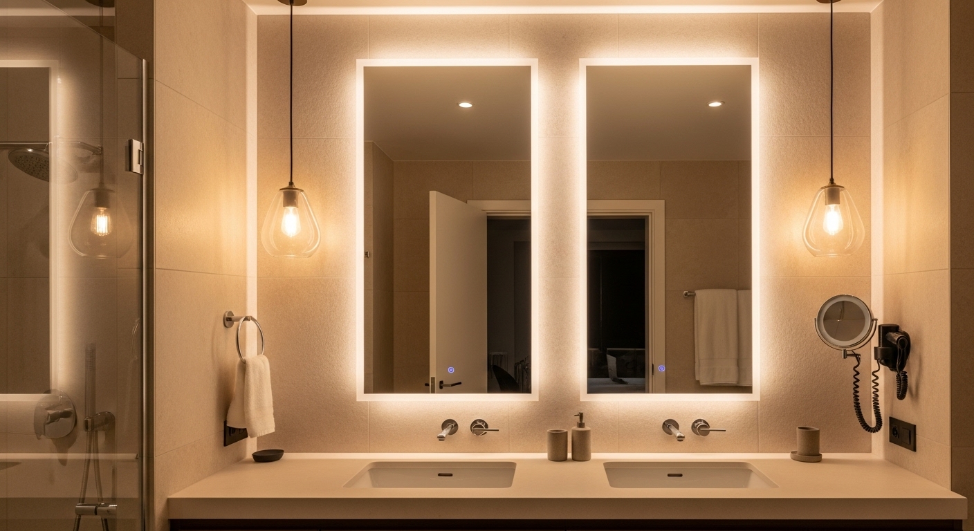 Warm Lighting with Dimmable Controls