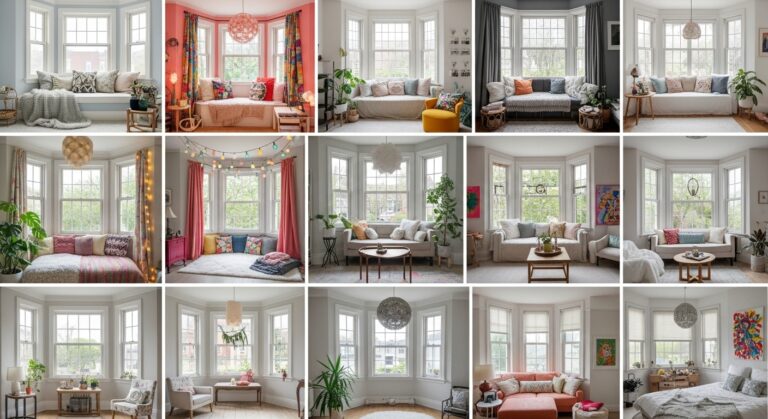 Cozy Bay Window Decor