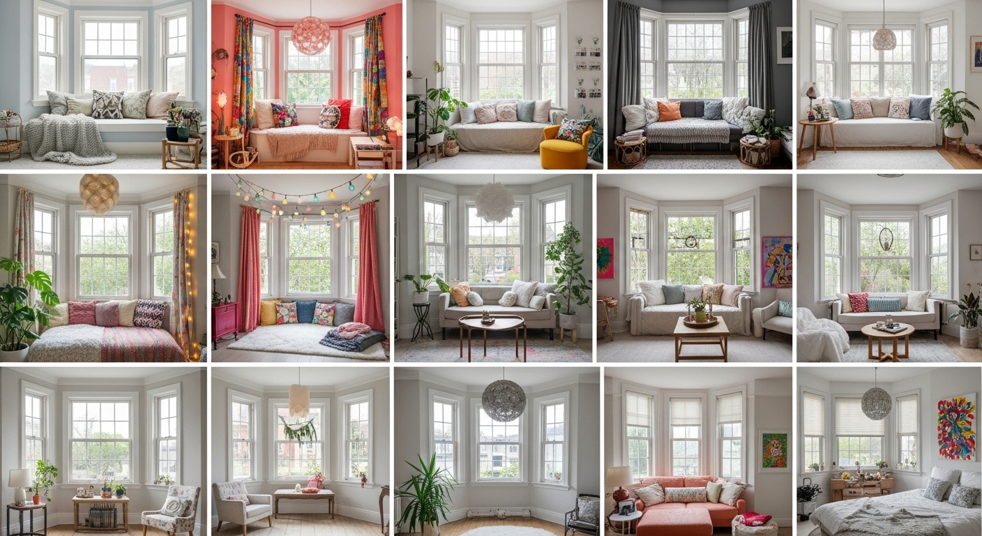 Cozy Bay Window Decor